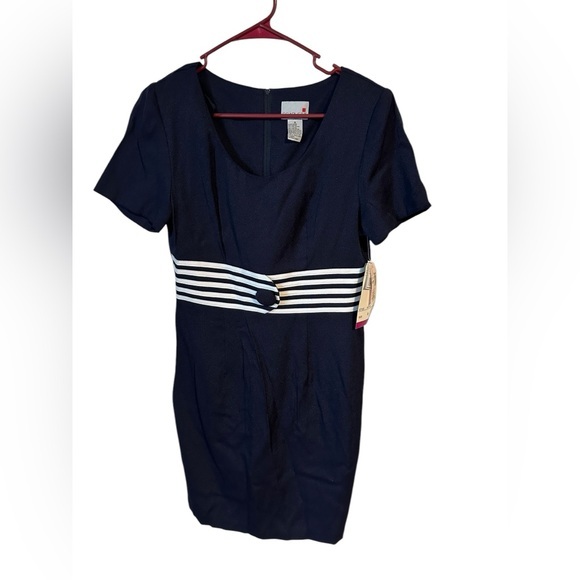 Scarlett NWT‎ Navy/White Size 8 Dress - Picture 1 of 6